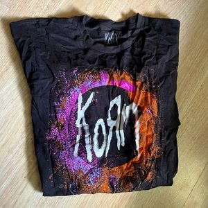Korn band concert tee